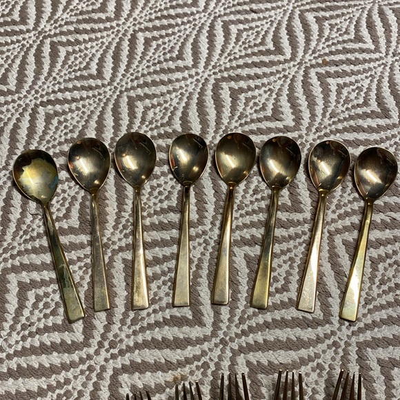 Kee teck jewelry vintage Bangkok Thailand silverware set - Picture 15 of 16